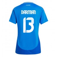 Camisa de time de futebol Itália Matteo Darmian #13 Replicas 1º Equipamento Feminina Europeu 2024 Manga Curta